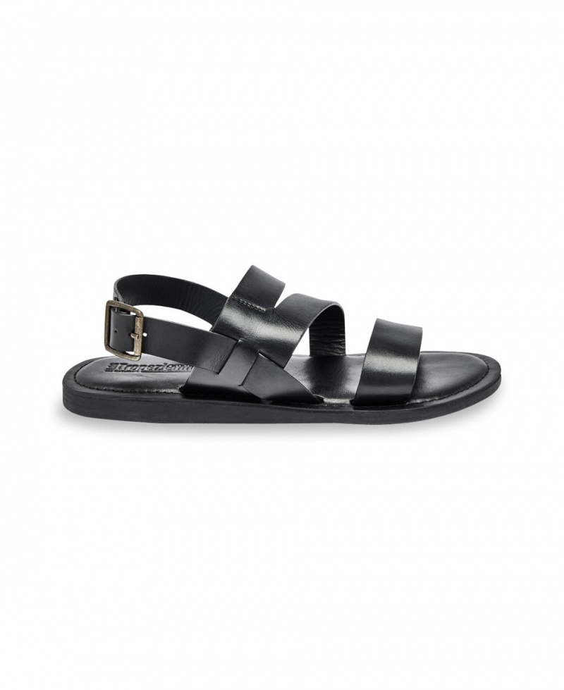 Sandales Les Tropeziennes JORIS Noir Homme|OMMT-52679786